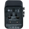 Verbatim - universalus kelioninis adapteris UTA-02 PD20W/QC / 1xUSB / 1xType-C