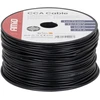 Viengyslis CCA kabelis, juodas, 1x0,75 mm² 100 m 12/230V AMIO-04453