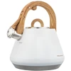 Virdulys plieno su gwizdkiem 2,5 l balta, indukcija, klausberg kb-9061