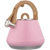 Virdulys plieno su gwizdkiem 2,5 l rožinė, indukcija, klausberg kb-9064