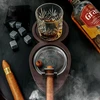 Gertuvė Viskio ir cigarų padėklas