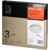 Orno VITO LED 36W, lubinis šviestuvas, 3500lm, IP20, 3000/4000/6500K + RGB, su nuotolinio valdymo pulteliu