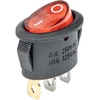 Amio Elipsinis jungiklis 12V/230V, raudonas