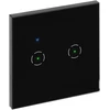 Orno Włącznik „Tuya Smart Home“ dvigubas įleidžiamas „Wi-Fi“ jungiklis, juodas