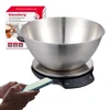 Virtuvinės svarstyklės King Hoff Svarstyklės Dietinės virtuvės svarstyklės su dubeniu, 1,8 l, „Bluetooth“, programėlė