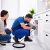 Wąż Žarna valymui, atkimšimui, kanalizacijos vamzdžiams, 20 m, adapteriai skalbimo mašinoms