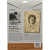 Weta Workshop Žiedų valdovo Bilbo Bagginso portreto statulos paveikslas