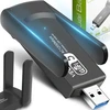 „Wi-Fi“ tinklo plokštės adapteris, „Wi-Fi USB 3.0“, išorinės antenos, 1300 Mbps, 5 GHz, E628