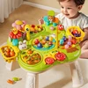 Lean Toys Daugiafunkcinis interaktyvus edukacinis staliukas vaikams