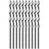 Wiertła „Baildon BASIC DIN 338 RN NWKa“ 3,2 mm metalo grąžtai, HSS (S), 65–36 mm, 10 kartotinis
