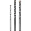 Grąžtas Wiertła Grąžtai betonui 6, 8, 10mm 3vnt PROLINE