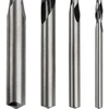 Wiertła Betono grąžtai 4-10 mm, 4 vnt. rinkinys, drugelio formos antgalis