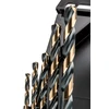 Grąžtas Wiertła HSS-CNC metalo grąžtai, 124°, „Pro-Tec“, 4,0–10 mm, 5 vnt. rinkinys