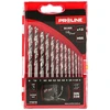 Grąžtas Metalo gręžimo rinkinys HSS-G 2-8 mm 13gb Proline