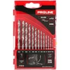 Grąžtas Metalo gręžimo rinkinys HSS-G 1,5-6,5 mm 13gb Proline