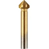 Grąžtas Wiertła Pakopiniai grąžtai 4–12 mm, gręžtuvas 12,4 mm, freza 6x90 mm, įgilinimo skylė 8–20 mm TiN