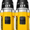Wiertarka Gręžtuvas Akumuliatorinių gręžtuvų ir atsuktuvų dėklas 2 x Aku 18V 2 Ah Led