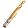Sriegimo grąžtas NEO 08-952 M5x0,8 mm, HSS TiN, šešiabriaunis