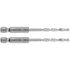 Wiertło Šešiakampis metalinis grąžtas 3,0 mm, 2 vnt.