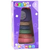 Lean Toys Minkšta sensorinė piramidė 8 dalių