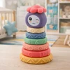 Lean Toys Minkšta sensorinė piramidė 8 dalių