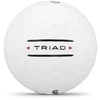 Wilson – 2025 Triad golfo kamuoliukai – balti – 12 vnt. pakuotėje