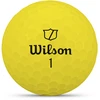 Wilson DUO minkštas golfo kamuoliukas – geltonas – 12 kamuoliukų