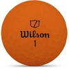 Wilson DUO minkštas golfo kamuoliukas – oranžinis – 12 kamuoliukų