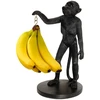 „Winkee“ – vaisių laikiklis – „Monkey“ bananų laikiklis – juodas