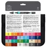 Winsor & Newton - Teptukų rinkinys - Studentams, dizaineriams - 24 vnt. + dėklas