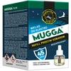 Kasetė „Mugga“ uodų atbaidymo skysčio papildymas 45 naktys 35 ml