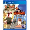 „Worms Battlegrounds“ + „Worms WMD“ dvigubas paketas – „PlayStation 4“