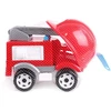Technok Gaisrinis automobilis Ladder Helmet Firefighter, raudonas