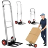 Lean Sulankstomas aliuminis transportavimo vežimėlis 90 kg