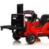 Lean Cars Vienvietis vaikiškas elektromobilis Forklift WH101, raudonas