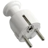 Wtyczka „Uni-Schuko“ tiesus kištukas 16A, 230V, baltas, 24 vnt.