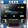 Wyświetlacz OLED ekranas 0,96 colio i2c iic ssd1306 128x64 px mėlynas 3-5v