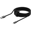 „Xtorm“ – naujos kartos USB-A / „Lightning“ kabelis MFI – juodas – 1,5 m