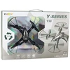 Lean Toys Modernus dronas Y30 su LED apšvietimu ir 360° apsisukimu