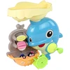 Vonios žaislas Lean Toys delfinas su kriokliu, 30x30x11 cm