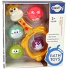 Vonios žaislų rinkinys Lean Toys su mini krepšinio žaidimu