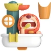 Lean Toys Vonios žaislas putų mašina liūtas su antimi