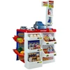 Lean Toys Žaislinė parduotuvė su pirkinių vežimėliu ir kasa, 24 elementai