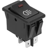 Złącze Oem Jungties jungiklis 12V šviesos jungiklis su raudonu diodu