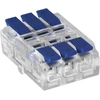 Złączka 3 laidų, dvipusė kompresinė instaliacinė jungtis; bet kokiam 0,75–4 mm² laidui; IEC 250 V / 32 A; 9 vnt. pakuotė.