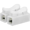 Złączka Dvigubo bėgelio spyruoklinė jungtis 2x2,5mm², 100 vnt.