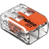 Złączka „Wago“ 2 takelių jungtis, modelis: 221-412, nuo 0,20 iki 4,00 mm², 5 vnt.