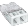 Złączka „Wago“ 2 takelių jungtis, modelis: 2273-202, nuo 0,5 iki 2,50 mm², 5 vnt.