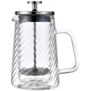 Zaparzacz Stūmoklinis kavos/arbatos virimo aparatas, stiklinis, 0,35 l, Klausberg, kb-7762