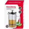 Zaparzacz Stūmoklinis kavos/arbatos virimo aparatas, stiklinis, 0,35 l, Klausberg, kb-7756
